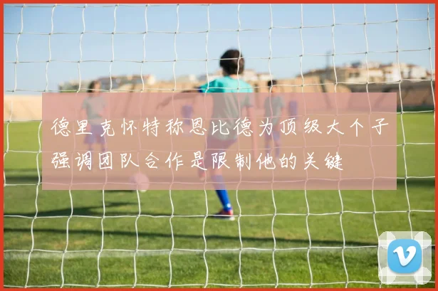 德里克怀特称恩比德为顶级大个子强调团队合作是限制他的关键